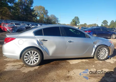 2013 Buick Regal Turbo - Premium 1 из США, поврежденный, VIN 2G4GS5EV6D9232801